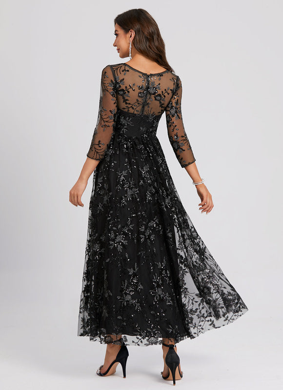 Robe Chic Chic Pailleté Vaporeuse - gallery 4