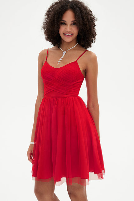 Robe Chic Tulle Flottante - gallery 2