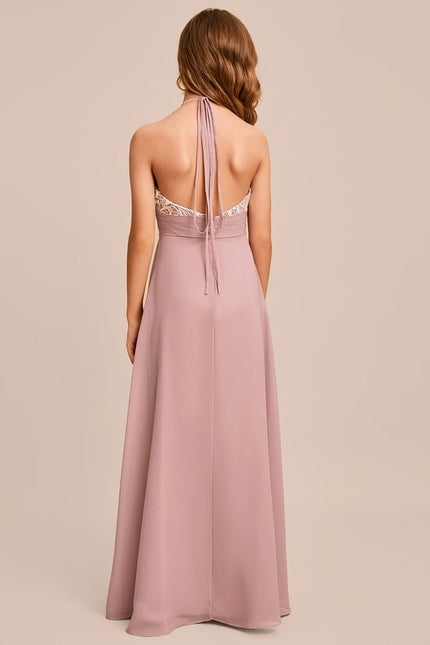 Robe Chic Élégance Rosée - gallery 5