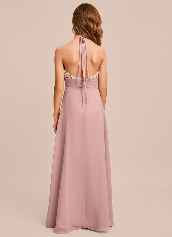 Robe Chic Élégance Rosée - gallery 5