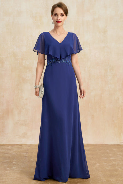 Robe Chic Vaporeuse Bleu