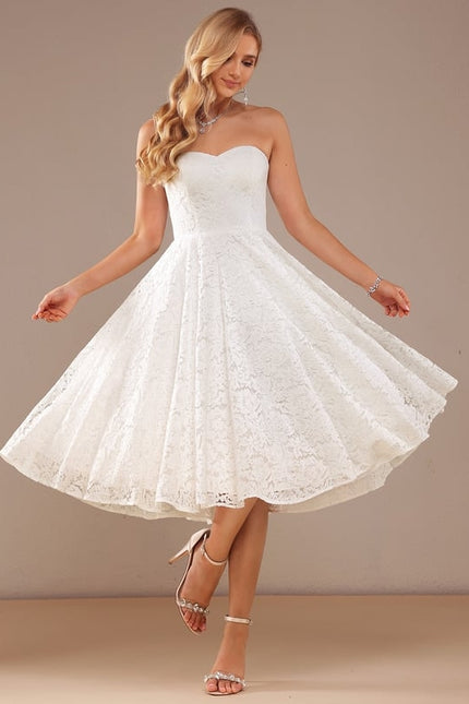Robe Chic Dentelle Courte - gallery 2