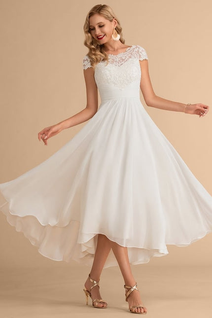 Robe En Lin Blanc Chic