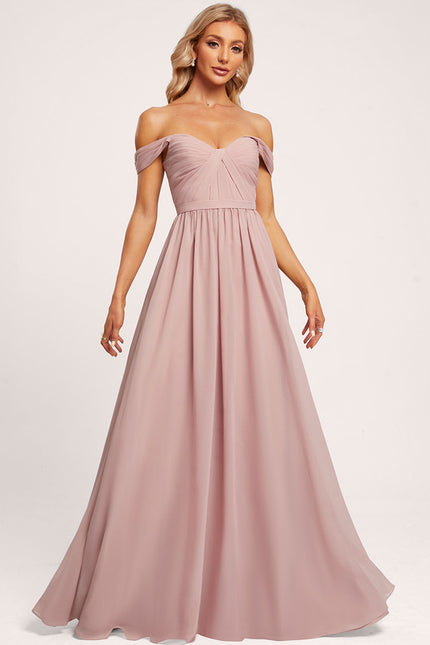 Robe Chic Rose Flottante - gallery 2