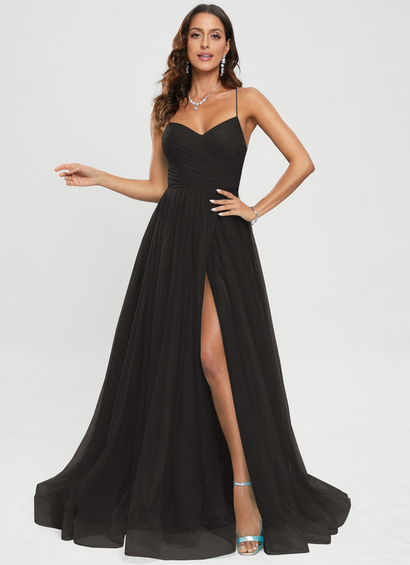 Robe Chic Tulle Noir