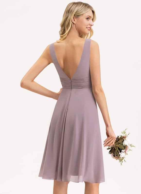 Robe Chic Fluide Bleu Nuit - gallery 5