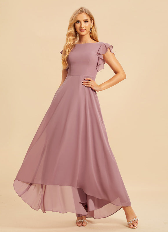 Robe Chic Élégance Émeraude Flottante - gallery 4
