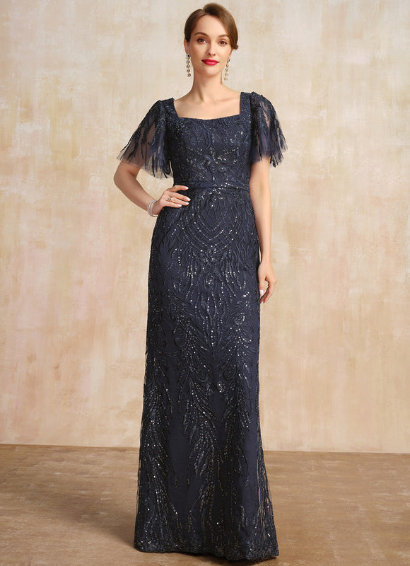 Robe Chic Velours Sirène Étoilée - gallery 2