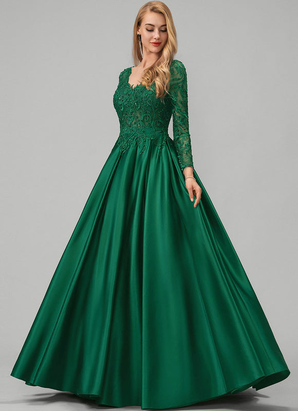 Robe Chic Éclat Vert Éternel - gallery 1