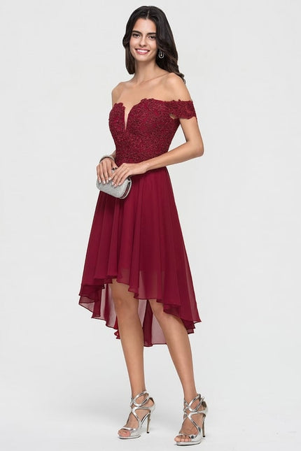 Robe Chic Élégance Rubis Aérienne - gallery 2