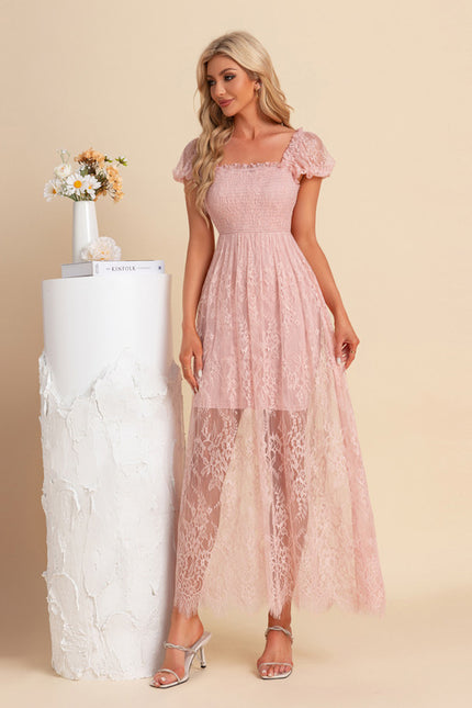 Robe Chic Maxi Rosée - gallery 2
