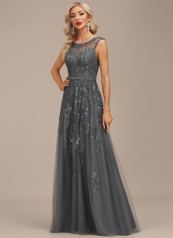 Robe Chic Charbon Étoilé - gallery 5
