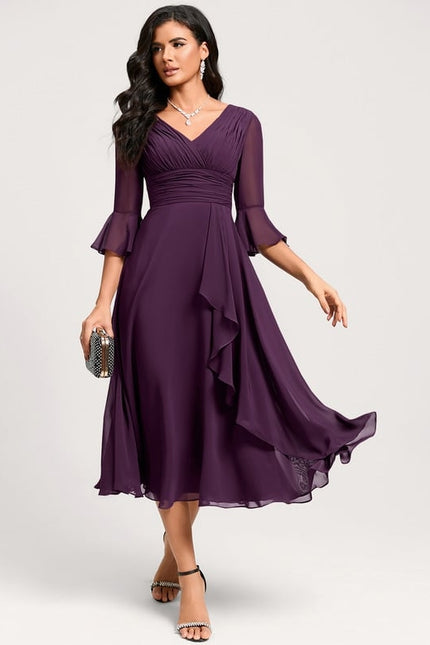 Robe Chic À Volants Florale - gallery 5