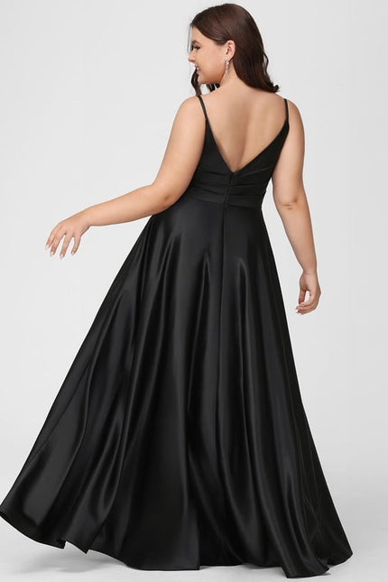 Robe Chic Satin Élégance Nocturne - gallery 7