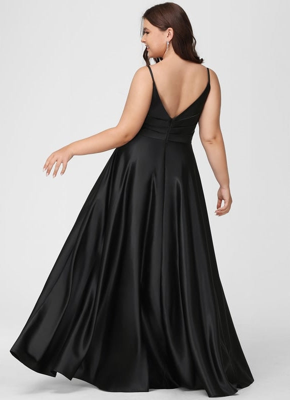 Robe Chic Satin Élégance Nocturne - gallery 7