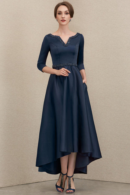 Robe Chic Élégance Satinée Moderne - gallery 2