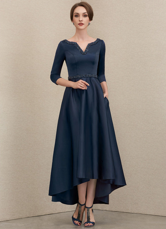 Robe Chic Élégance Satinée Moderne - gallery 2