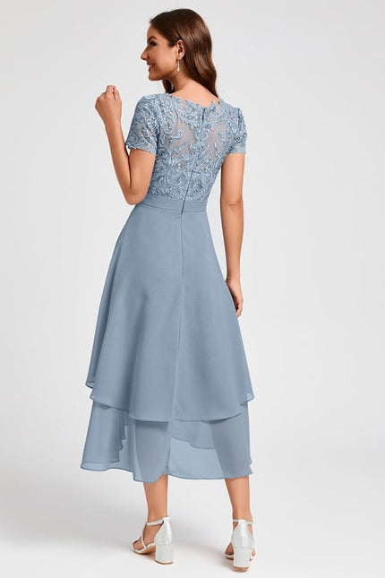 Robe Chic Bleu Cascade - gallery 5