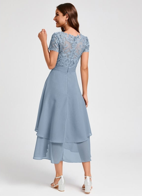 Robe Chic Bleu Cascade - gallery 5