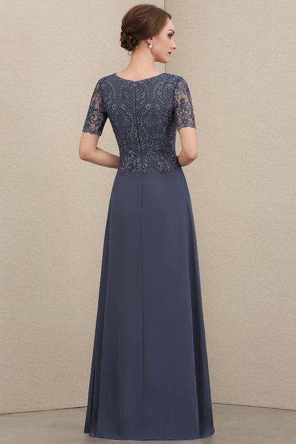 Robe Chic Aérienne Grise - gallery 4