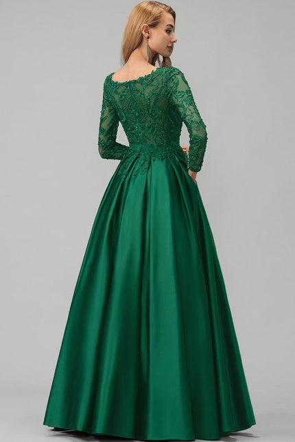 Robe Chic Éclat Vert Éternel - gallery 3