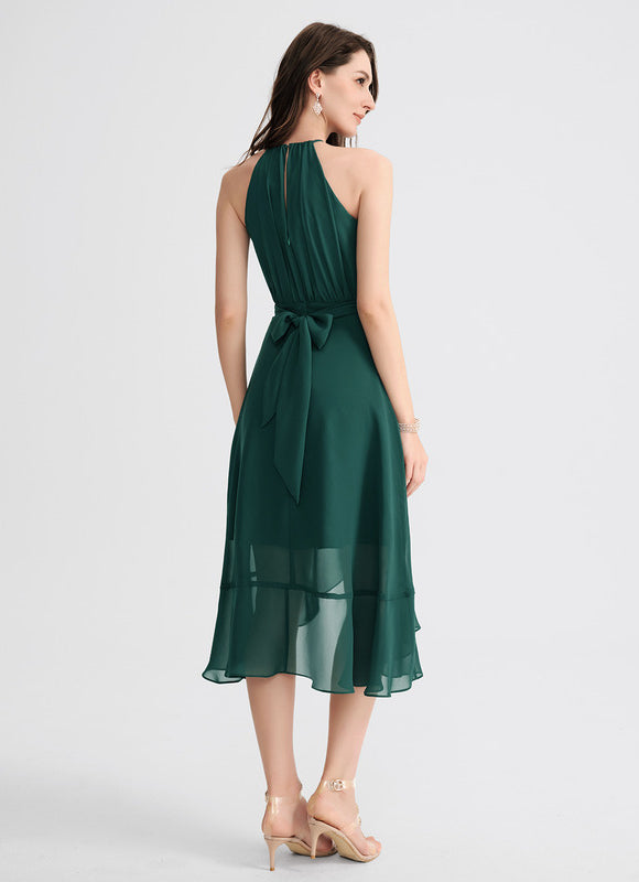 Robe Chic Ondée Émeraude - gallery 6