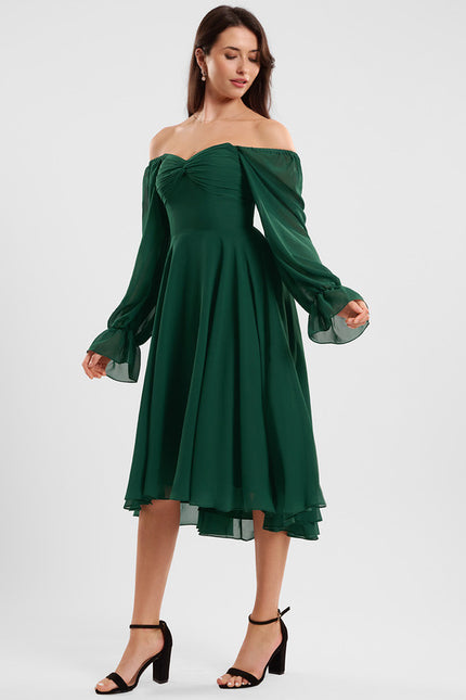 Robe Chic Fluide À Nouer - gallery 5