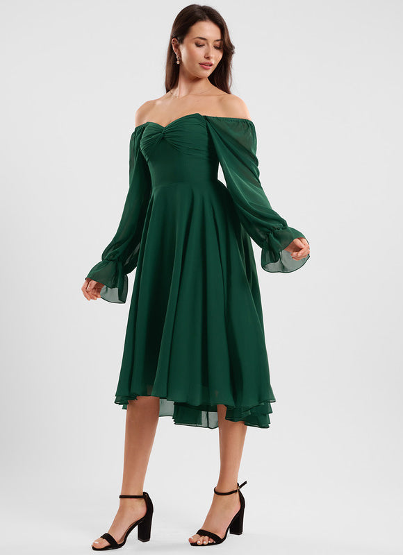 Robe Chic Fluide À Nouer - gallery 5