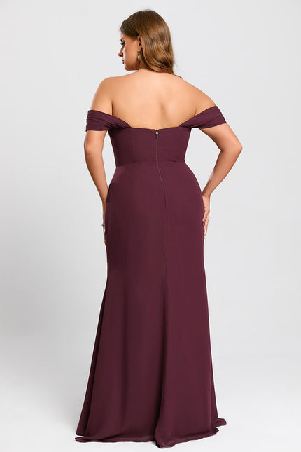 Robe Chic Violet Élégant - gallery 9