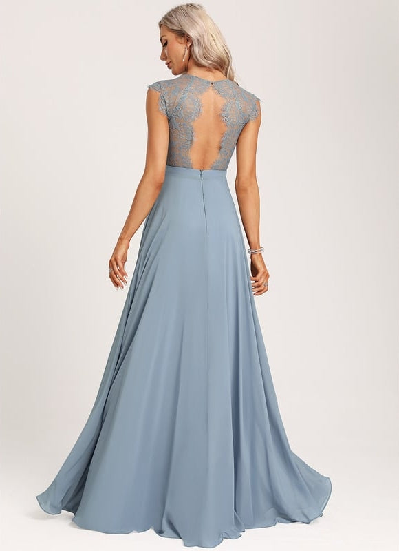 Robe Chic Soirée Rosée - gallery 2