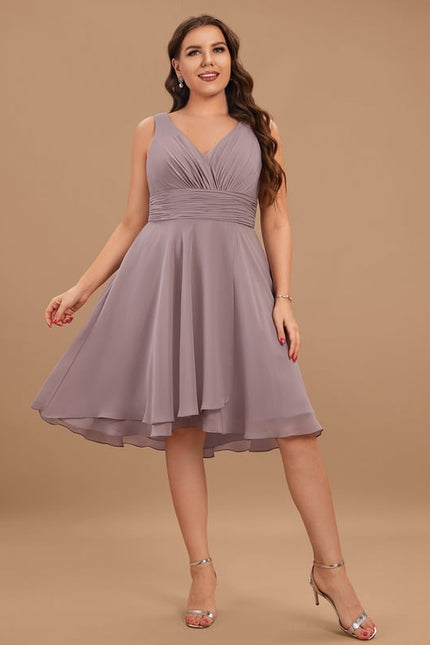 Robe Chic Fluide Bleu Nuit - gallery 8