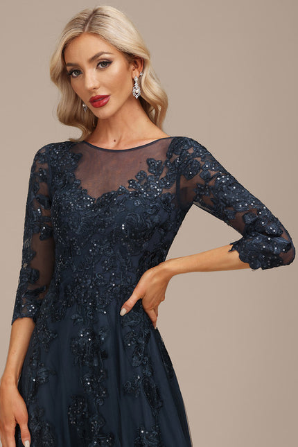 Robe Chic Étoilée Marine - gallery 6