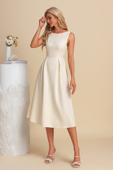 Robe Chic Blanche Pour Mariage - gallery 1