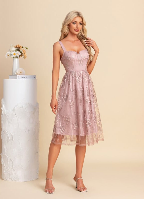 Robe Chic Florale Délicate - gallery 4