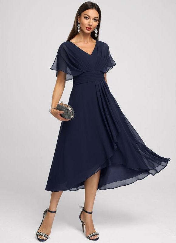 Robe Chic Fluide À Nouer - gallery 3