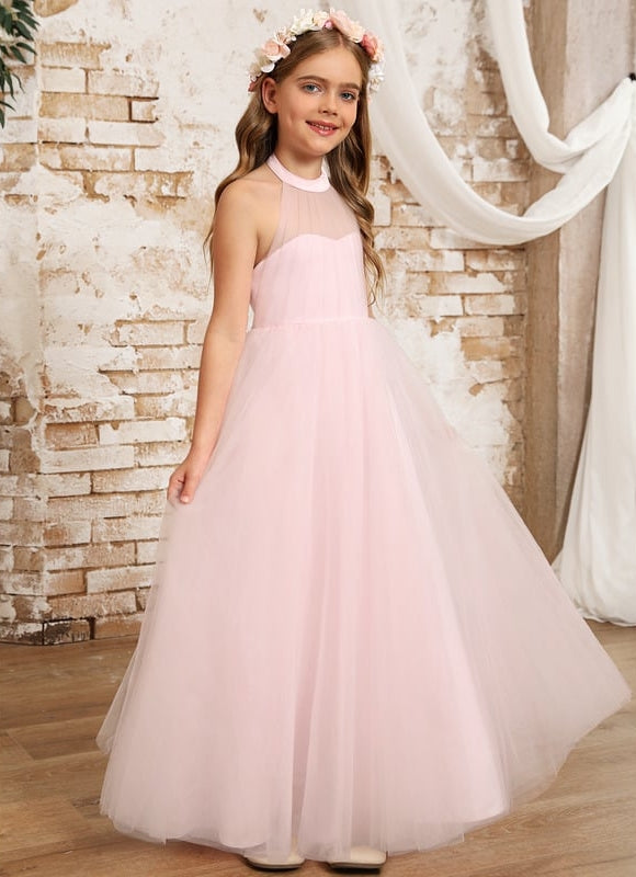Robe Chic Fille Tulle Rose - gallery 8