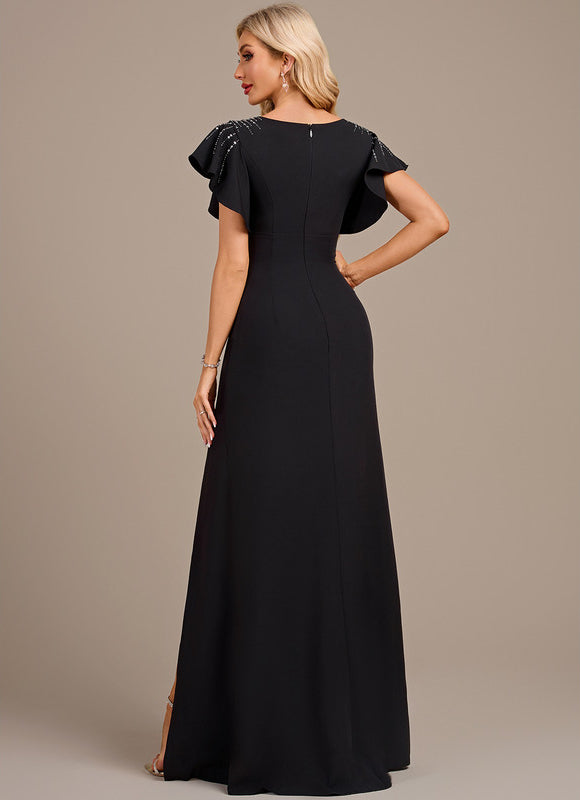 Robe Longue Noire Chic Mariage - gallery 5