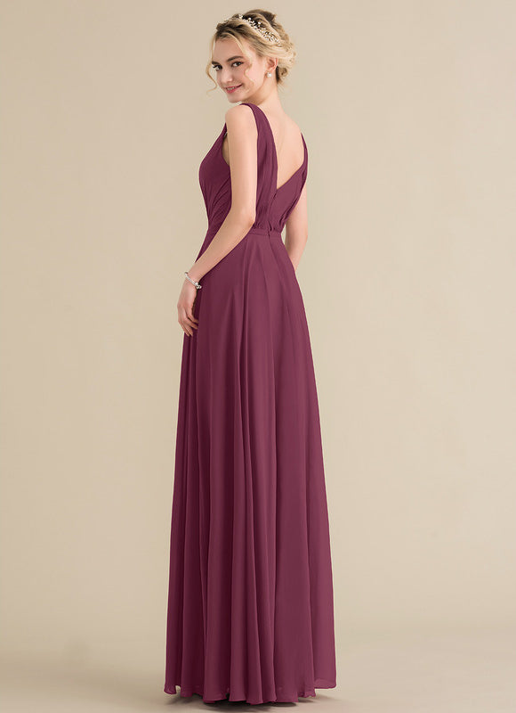 Robe Chic Longue Verte Fluide - gallery 4