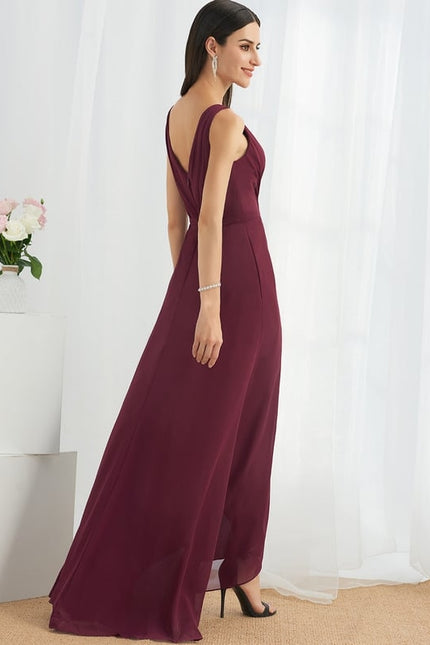 Robe Chic Mousseline Asymétrique - gallery 4