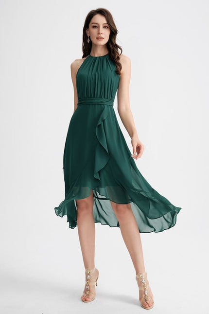 Robe Chic Ondée Émeraude - gallery 2