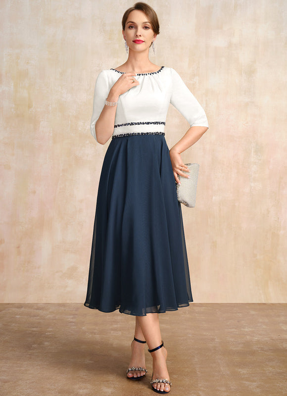 Robe Chic Chic Plissé Élégant - gallery 2