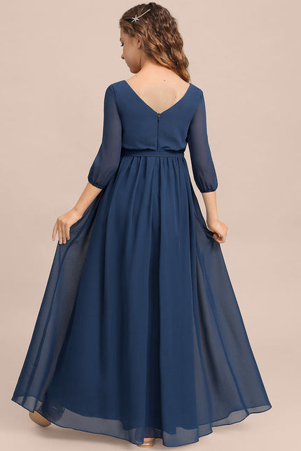 Robe Chic Flottante Céleste - gallery 1