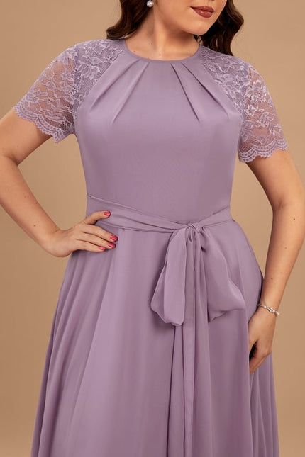 Robe Chic Soirée Rosée - gallery 9
