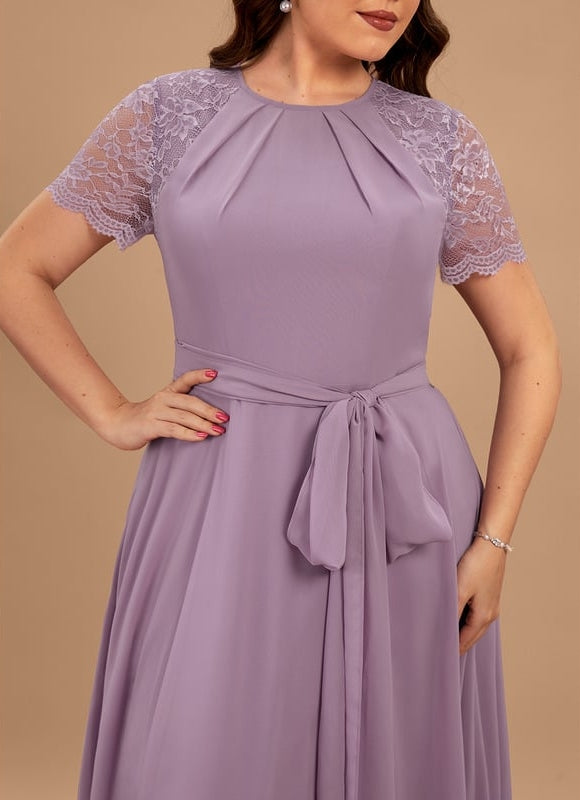 Robe Chic Soirée Rosée - gallery 9