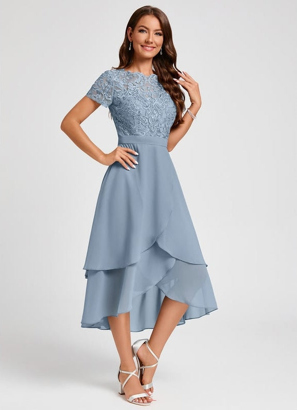 Robe Chic Bleu Cascade - gallery 2