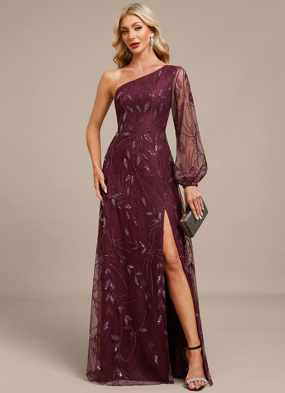Robe Chic Étoilée Bordeaux - gallery 6