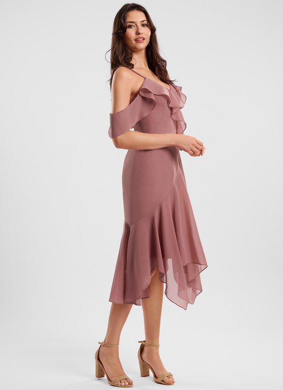 Robe Chic Fluide À Nouer - gallery 3