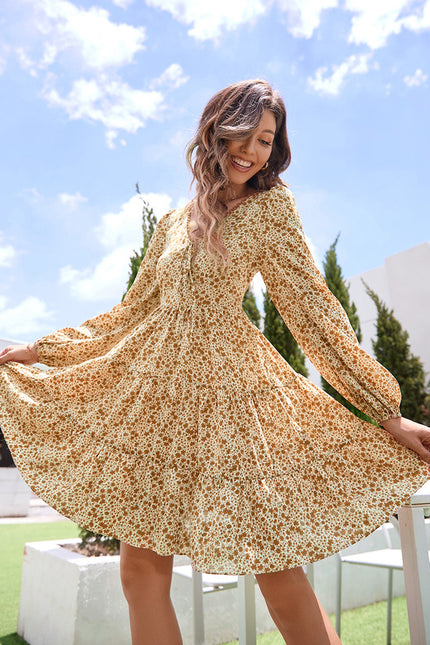 Robe Chic Fleurie Éclatante - gallery 2