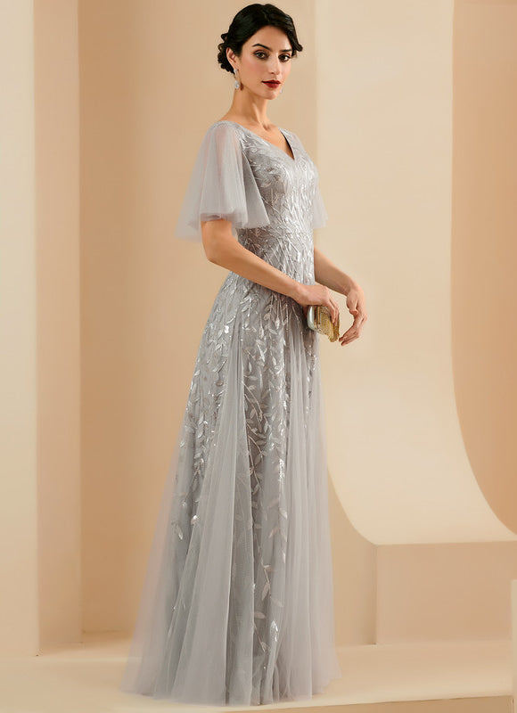 Robe Chic Argentée Légère - gallery 3