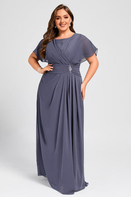 Robe Chic Mousseline Nuit - gallery 7